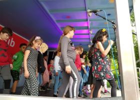 Auftritt beim Kinderkulturfest